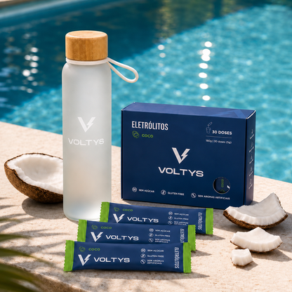 Eletrólitos Voltys™ Coco – Pack 30 Saquetas